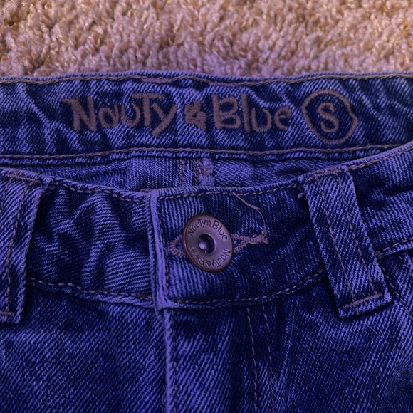 Nauty blue ripped blue jeans - Picture 6 of 6